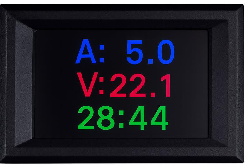 IonizeMe Maxx 5 LED Screen. Amperage Voltage and Timer Display